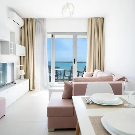 Sea View-Jb Teuta Beach Apartment - Durrs Durres Exterior photo
